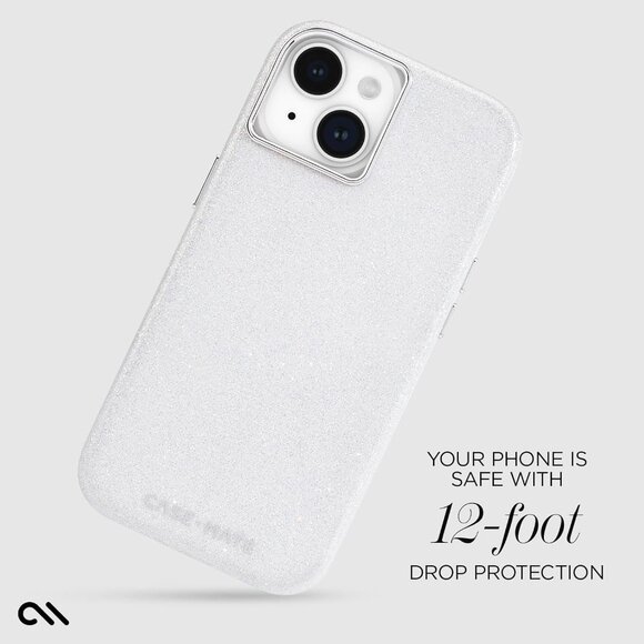 Sparkly CASE•MATE iPhone 15 Case – Glam Tech Meets Everyday Elegance - Picture 7 of 9